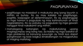 Meaning of pagpupunyagi .